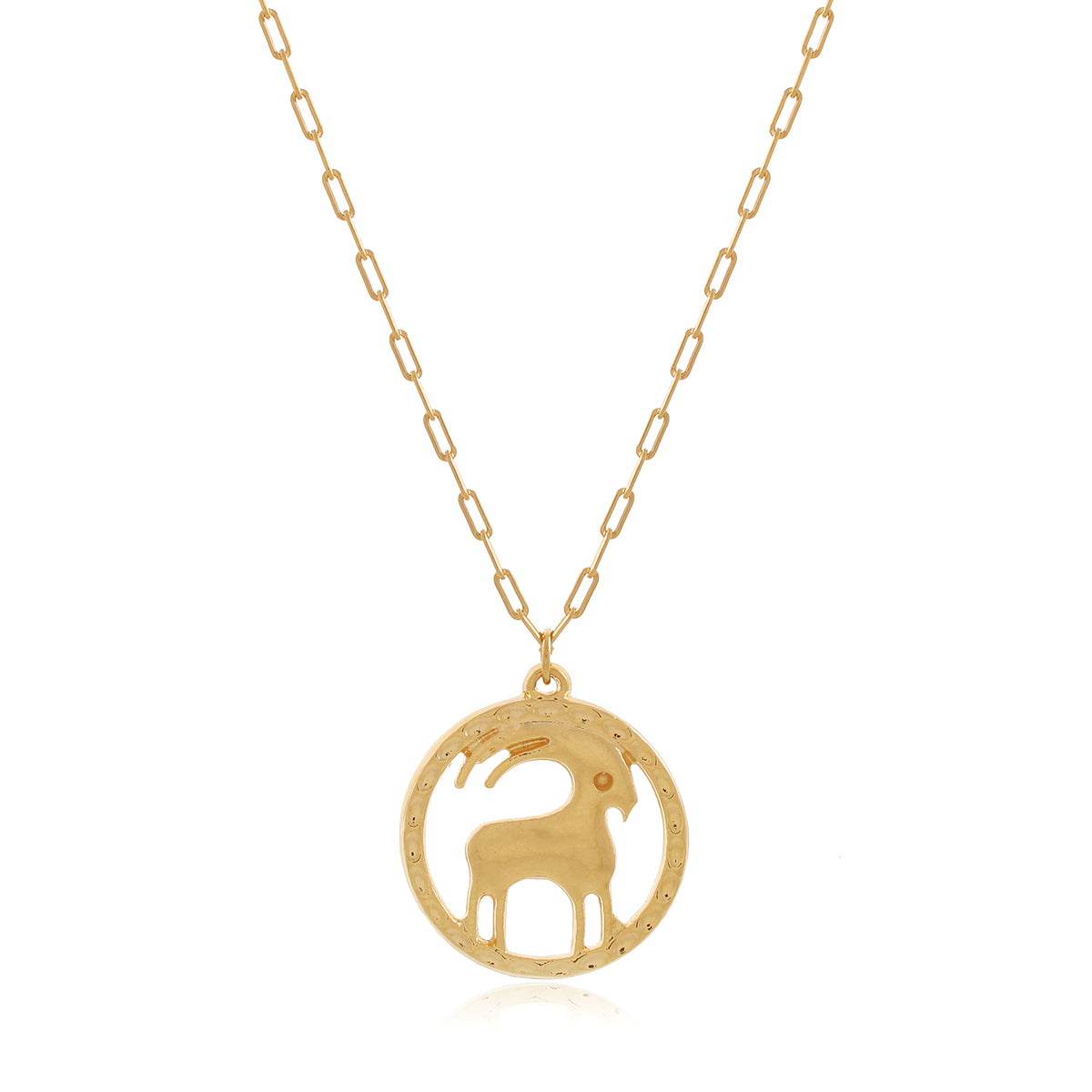 colar signo aries banhado a ouro 18k - SIGNO