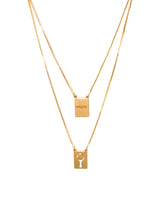 escapulario banhado a ouro 18k - Oxum