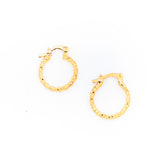 argola banhada a ouro 18K  M - Asterion