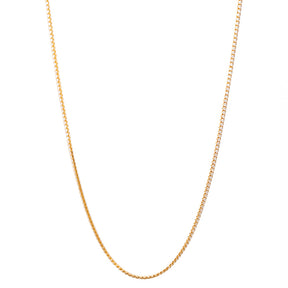 colar longo banhado a ouro 18k corrente de zircônia - Miram