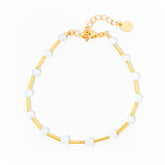 pulseira banhada a ouro 18 k opaline- Canopus