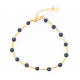 pulseira banhada a ouro 18 k pedra das estrelas- Canopus